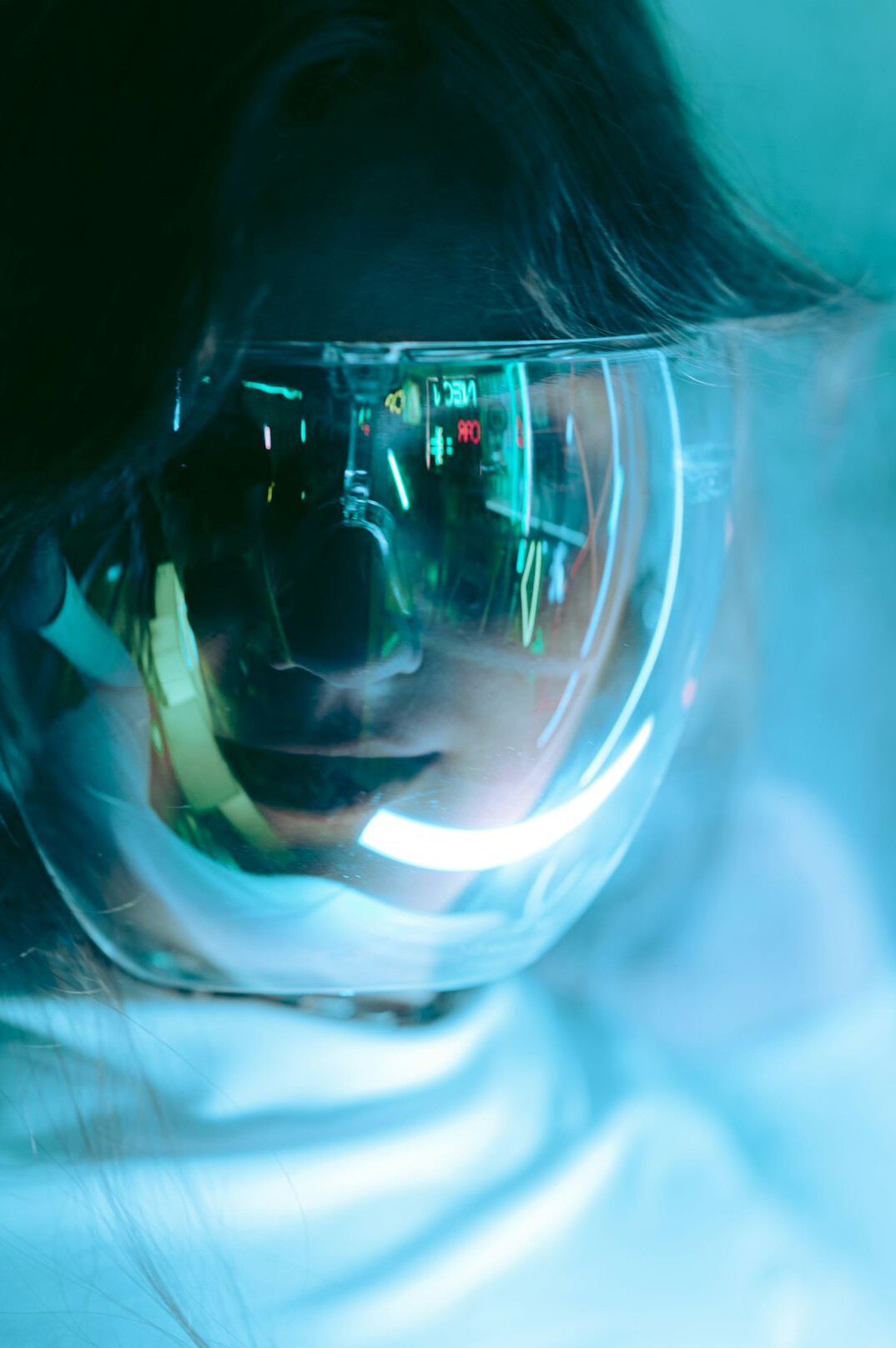 Portrait of a young Latin American female researcher
