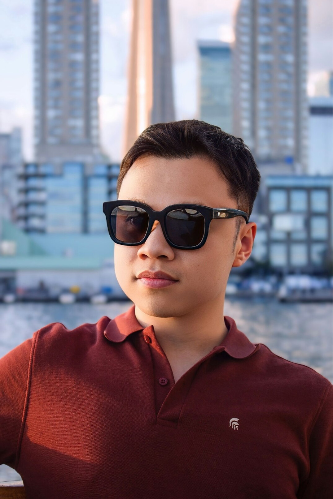 Portrait of a Latin American male editor